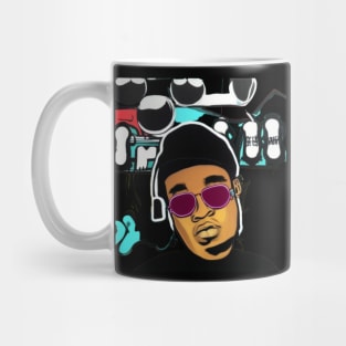 hip hop music Mug